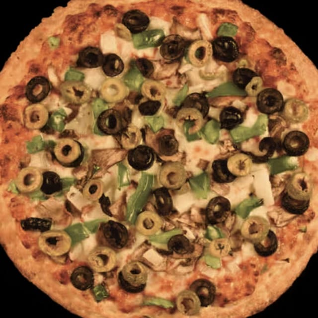 Vegetarian Pizza.