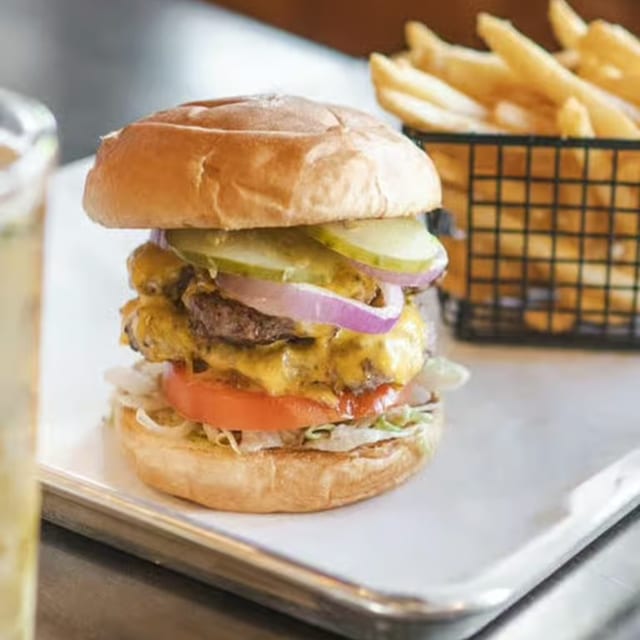 Classic Smash Burger.