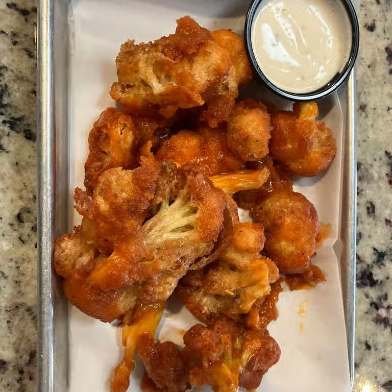 Cauliflower Wings.